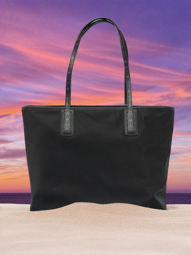 MCM x SNIPES, Liz Shopper Medium, black, Image 3 of 8