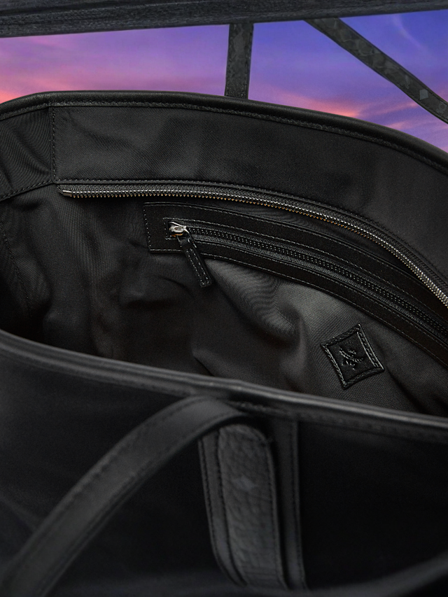 MCM x SNIPES, Liz Shopper Medium, black, Image 5 of 8