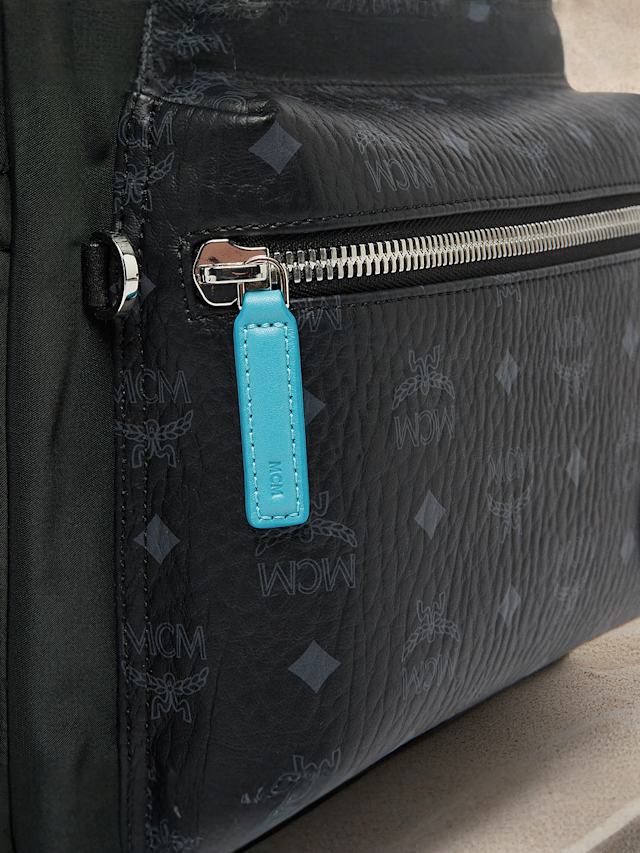 MCM x SNIPES, Stark Backpack Medium, black, Image 7 of 10