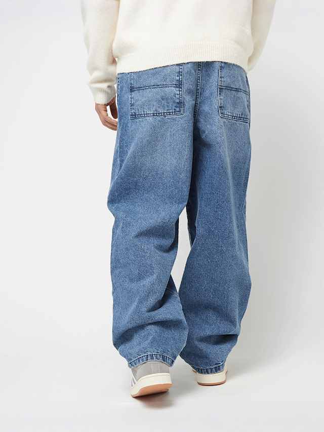 Urban Classics, Tapered Heavy Ounce Baggy Jeans, blue, Image 2 of 5