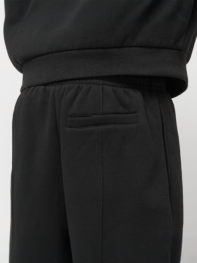 Urban Classics, Fluffy Pintuck Trackpants, black, Image 4 of 5