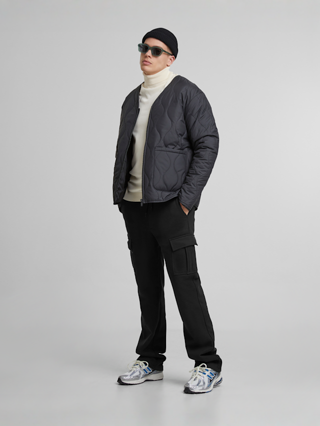 Urban Classics, Padded Quilting Jacket, black, Image 3 of 3