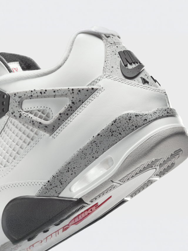 Jordan, Air Jordan 4 Retro "White Cement", white, Image 8 of 9