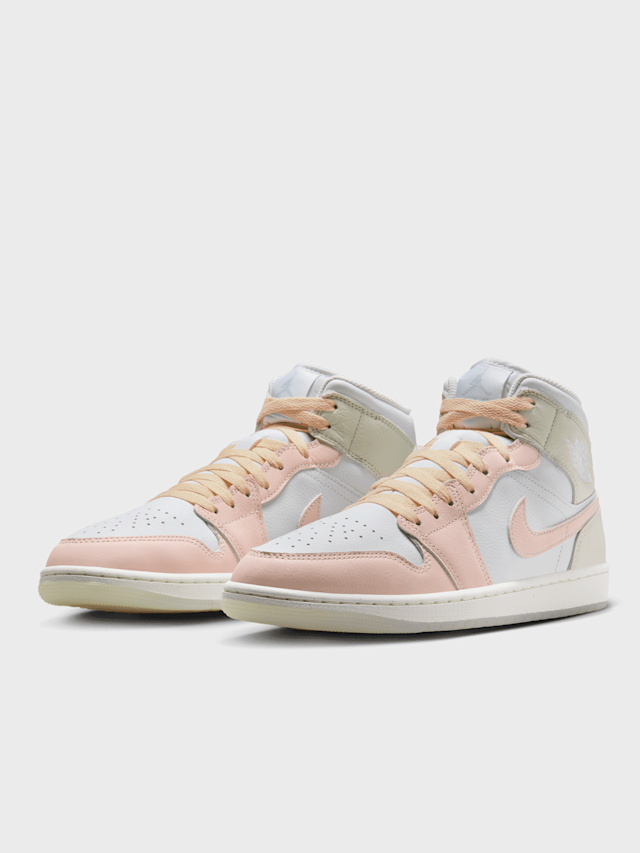 Jordan, Air Jordan 1 Mid SE summit white/blue chill-black, white, Image 4 of 8