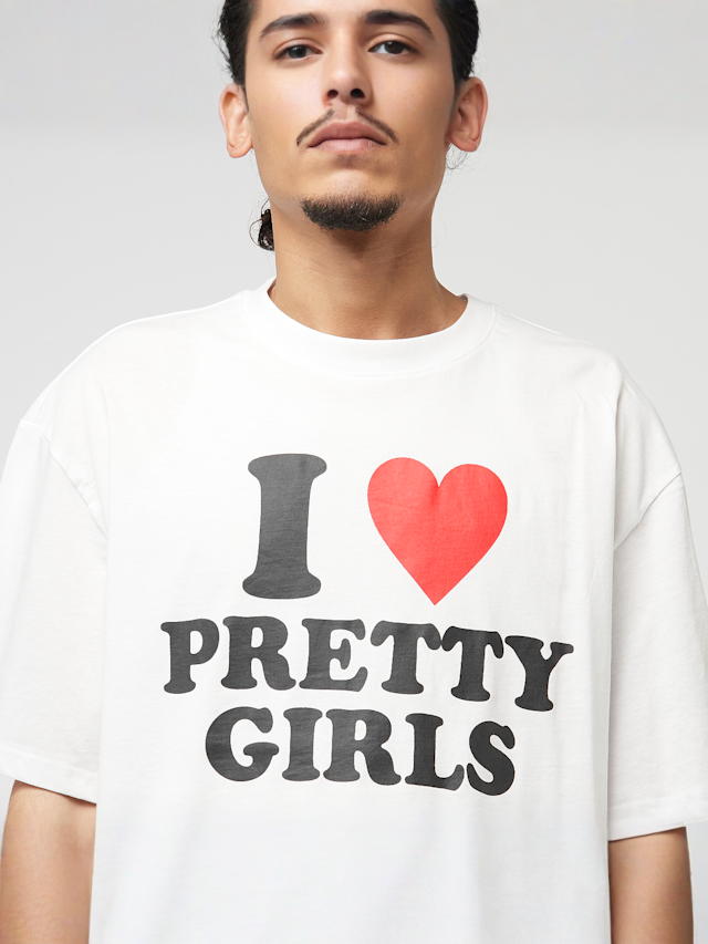 Decibel, I Love Tee, white, Image 3 of 4