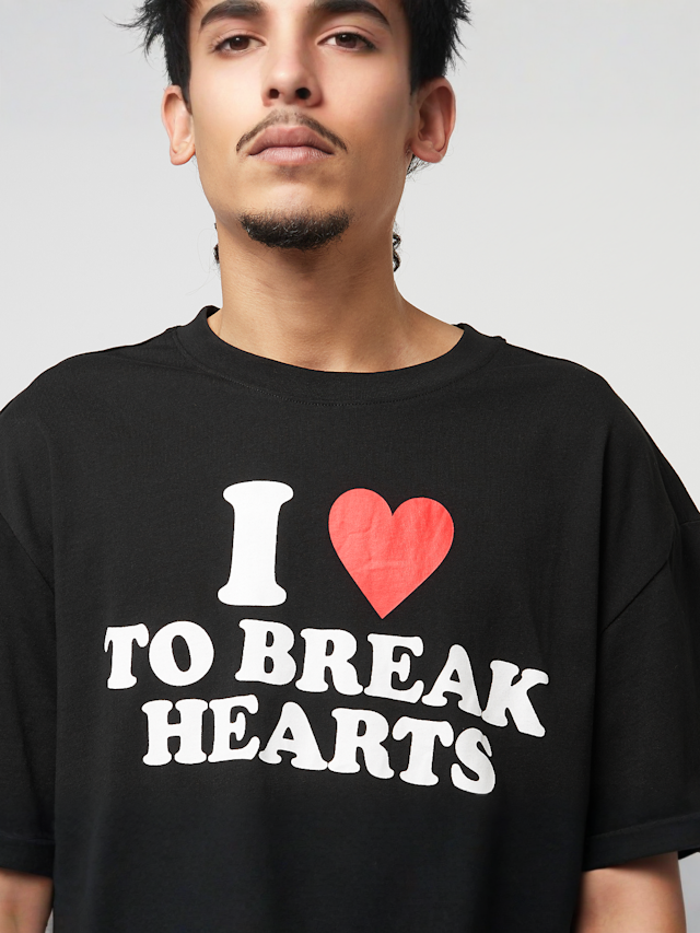 Decibel, I Love Tee, black, Image 3 of 4