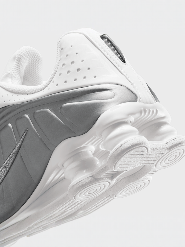 Nike, Shox R4 (GS), white, Image 7 of 9