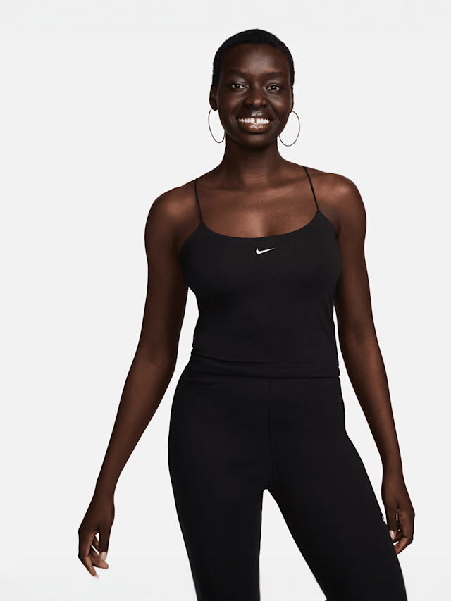 Nike, Sportswear Chill Knit Cami-Tanktop, black, Image 1 of 6