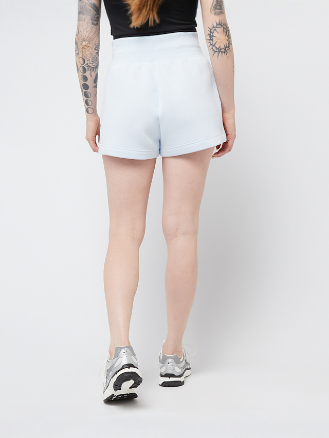 Nike, Sportswear Phoenix Fleece High-Rise Shorts, blue, Image 2 of 4