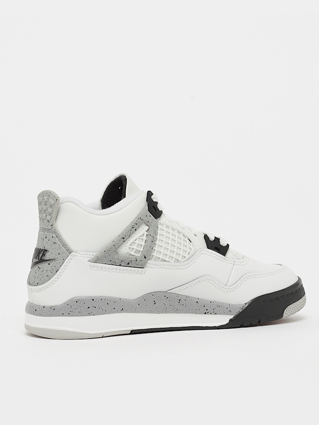 Jordan, Air Jordan 4 Retro OG "White Cement" Children, white, Image 3 of 7