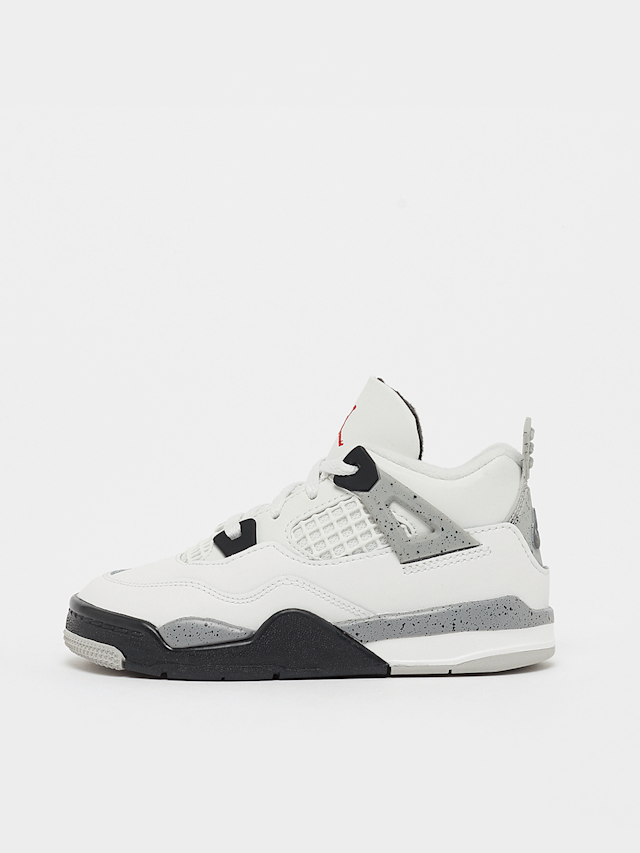 Jordan, Air Jordan 4 Retro OG "White Cement" Toddlers, white, Image 1 of 7
