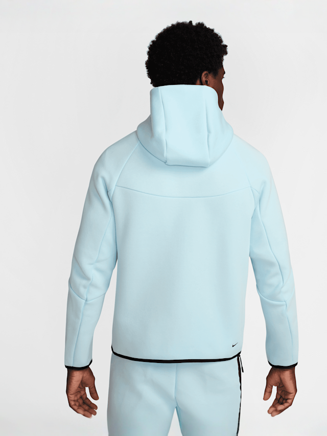 Nike, Tech Fleece Full Zip Windrunner Hoodie, blue, Image 2 of 7