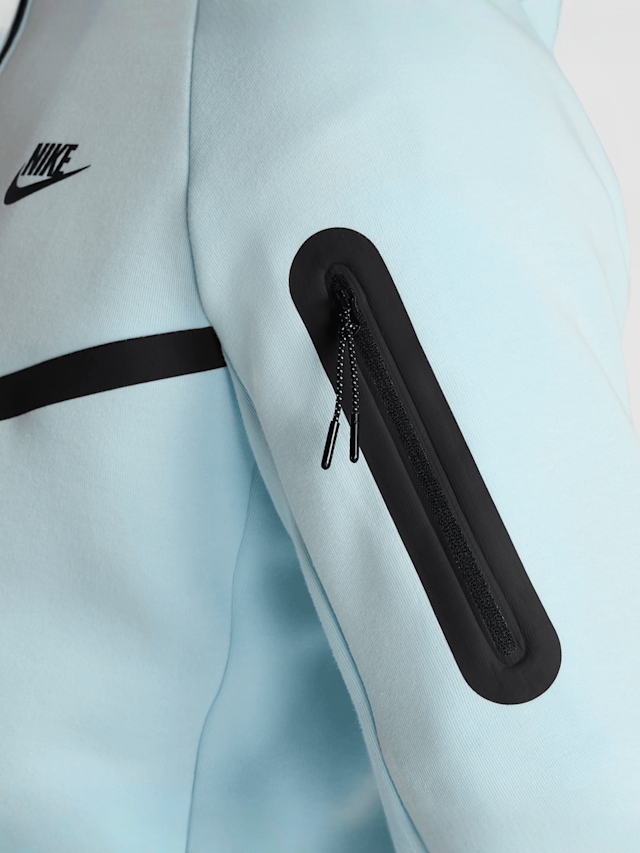 Nike, Tech Fleece Full Zip Windrunner Hoodie, blue, Image 5 of 7