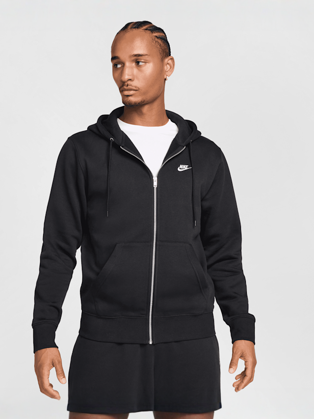 Nike, Club Basketball Fleece Hoodie, zwart, Afbeelding 1 van 7