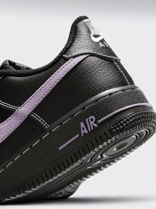 Nike, Air Force 1 LV8 (GS), black, Image 8 of 8