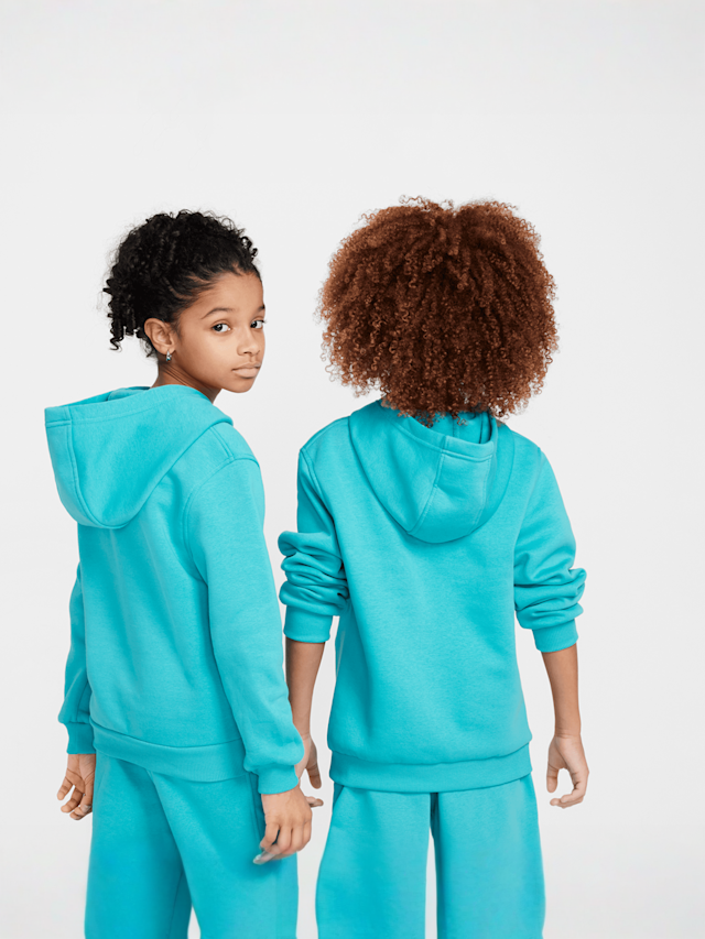 Nike, Junior Sportswear Club Fleece Hoodie, blue, Image 2 of 7