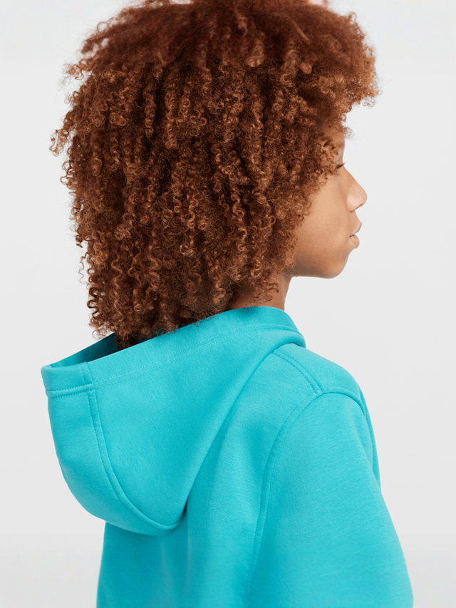 Nike, Junior Sportswear Club Fleece Hoodie, blauw, Afbeelding 6 van 7