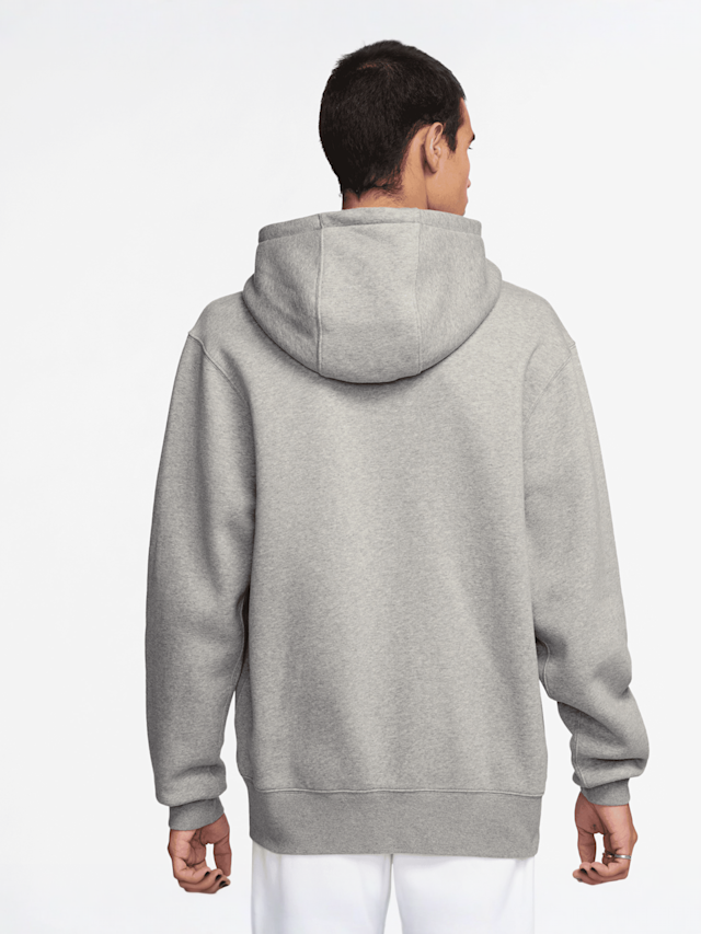 Nike, Club Basketball Fleece Hoodie, grey, Image 2 of 3