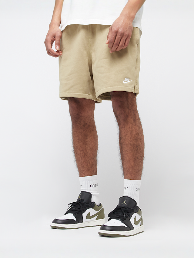 Nike, Club Flow French-Terry Shorts, beige, Image 1 of 5