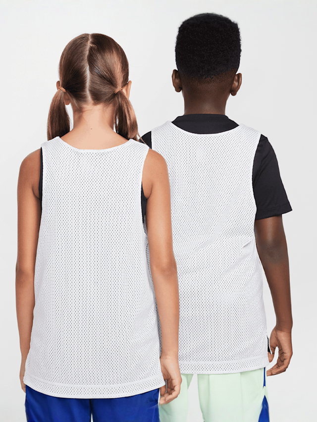 Nike, Dri-Fit Reversible Jersey Tank, wit, Afbeelding 2 van 6