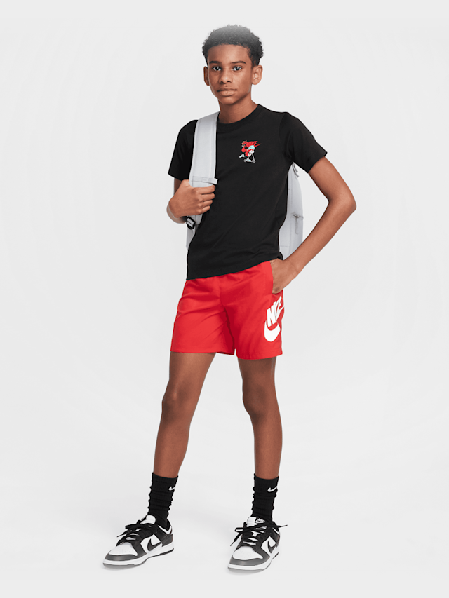 Nike, Sportswear Club Woven Shorts 6IN High-Brand-Read, red, Image 6 of 6