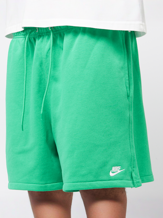 Nike, Club Flow French-Terry Shorts, green, Image 3 of 5