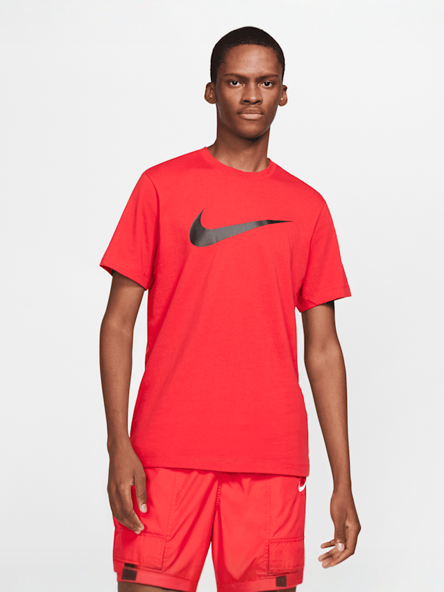 Nike, Sportswear Tee Icon Swoosh, red, Image 1 of 4