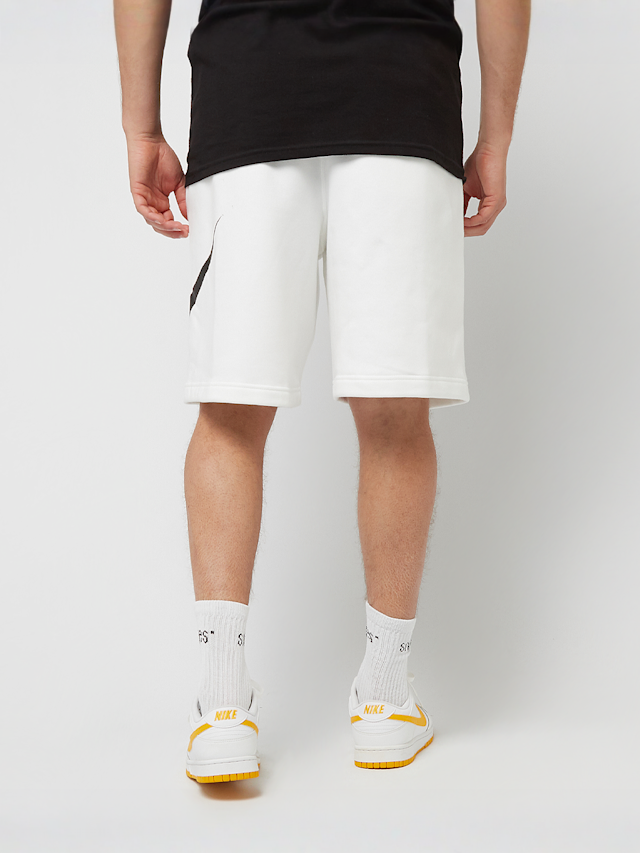 Nike, Club Fleece Graphics Shorts, white, Image 2 of 5