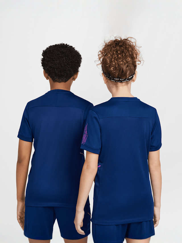 Nike, Kylian Mbappe KM Academy25 Dri-FIT Jersey, blauw, Afbeelding 2 van 8