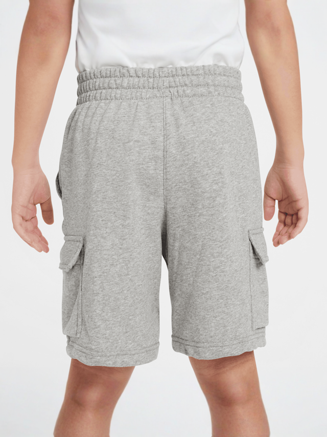 Nike, Sportswear Club French-Terry Cargo Shorts, grey, Image 3 of 8