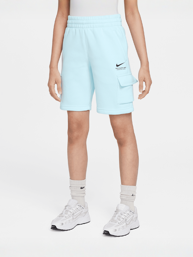 Nike, Sportswear Fleece Cargoshorts, blue, Image 1 of 6