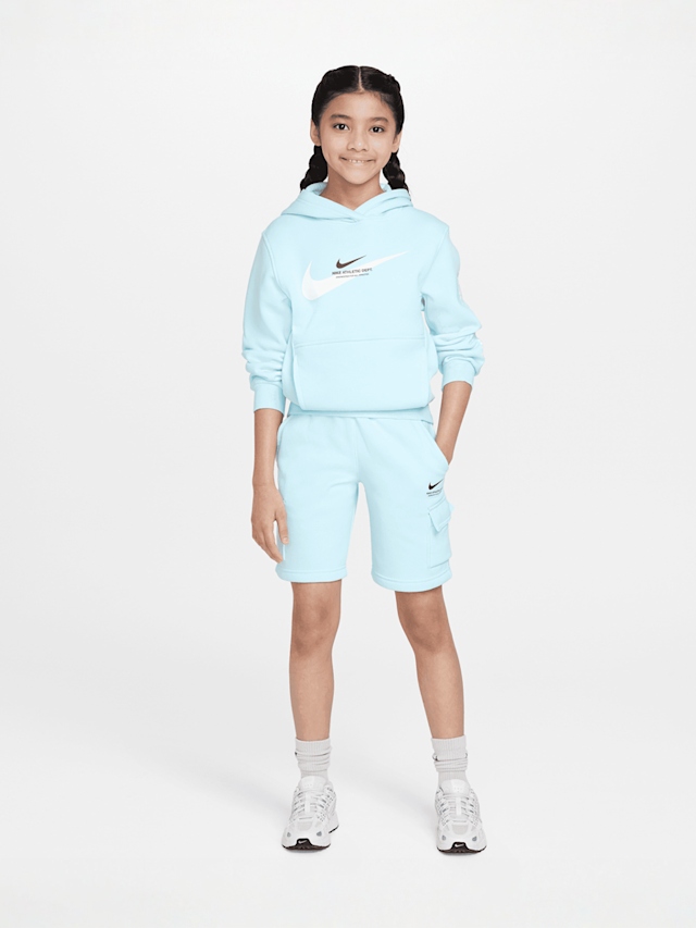 Nike, Sportswear Fleece Cargoshorts, blue, Image 6 of 6