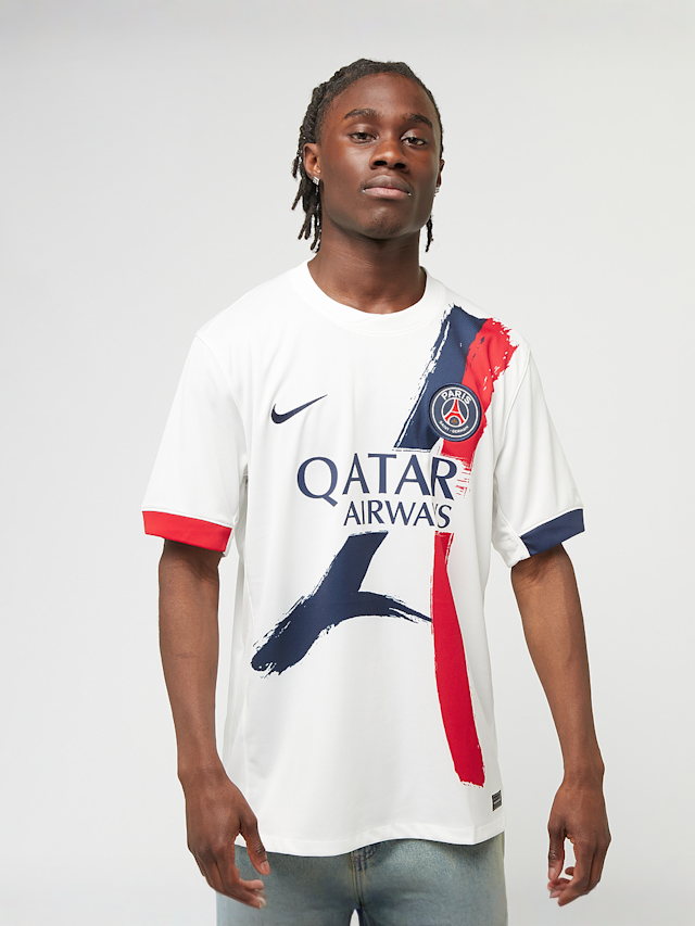Nike, Paris Saint-Germain 2024/25 Stadium Away, white, Image 1 of 8