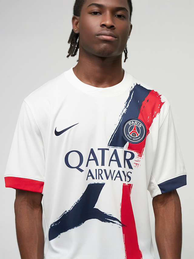 Nike, Paris Saint-Germain 2024/25 Stadium Away, white, Image 3 of 8