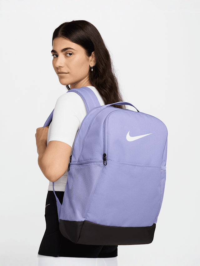 Nike, Brasilia 9.5 Backpack, purple, Image 8 of 8