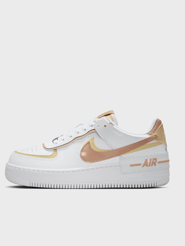 Nike, WMNS Air Force 1 Shadow, white, Image 1 of 9