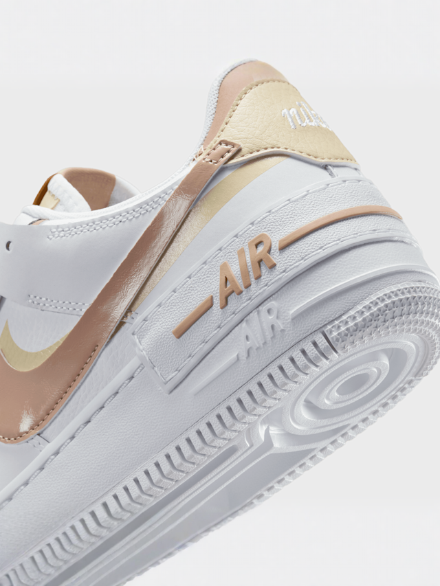 Nike, WMNS Air Force 1 Shadow, white, Image 8 of 9