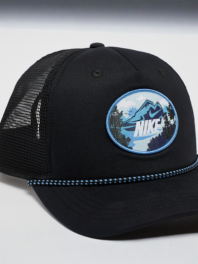 Nike, Rise Structured Outdoor Trucker Cap, black, Image 4 of 4