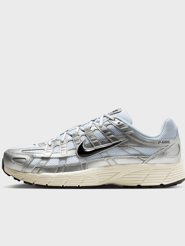 Nike, P-6000 metallic silver/metallic silver/black, silver, Image 1 of 8
