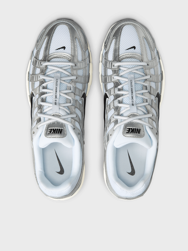 Nike, P-6000 metallic silver/metallic silver/black, silver, Image 6 of 8
