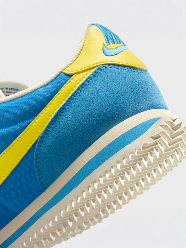 Nike, Cortez, blue, Image 8 of 9