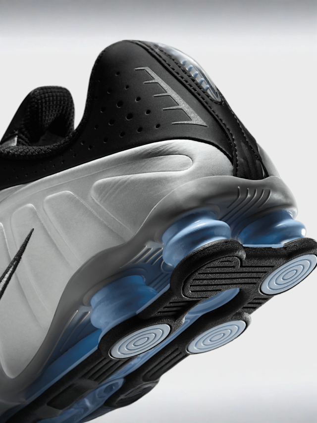Nike, Shox R4, silver, Image 8 of 9