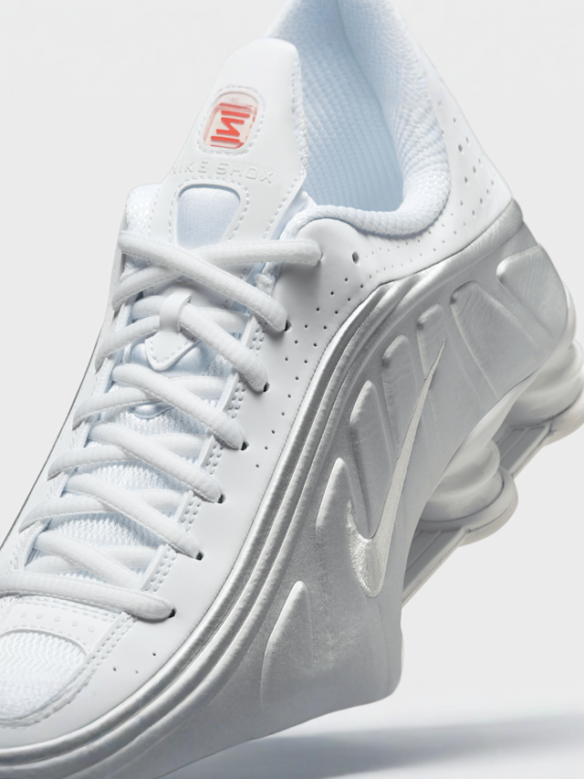 Nike, Shox R4, white, Image 7 of 9