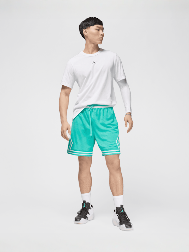 Jordan, Sport Dri-FIT Diamond Mesh-Shorts, niebieski, Obraz 6 z 6