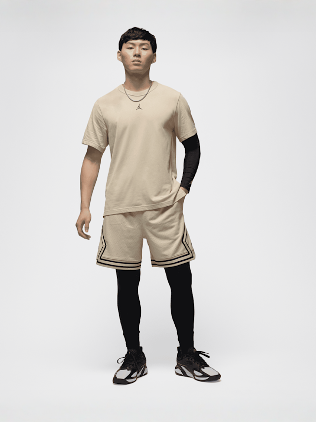 Jordan, Sport Dri-FIT Diamond Mesh-Shorts, beige, Image 6 of 6