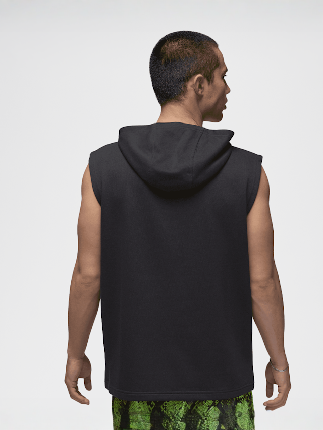 Jordan, Sport Crossover-Fleece Sleeveless Dri-FIT Hoodie, black, Image 2 of 7