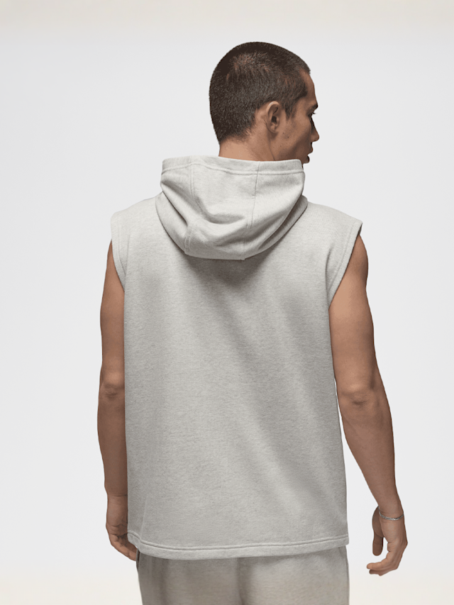 Jordan, Sport Crossover-Fleece Sleeveless Dri-FIT Hoodie, grey, Image 2 of 7
