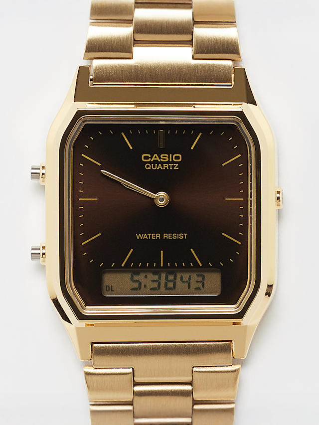 CASIO, AQ-230GA-5AMQYES, gold, Image 1 of 2