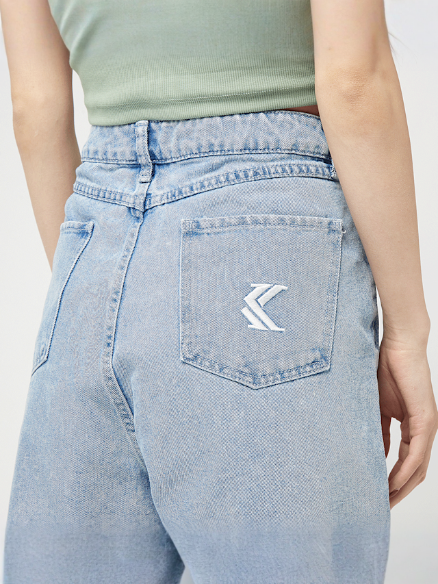 Karl Kani, OG Denim Shorts, blue, Image 4 of 5