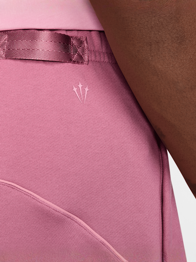 Nike Nocta, NRG CS Open Hem Fleece Pants, Pink, Image 4 of 8